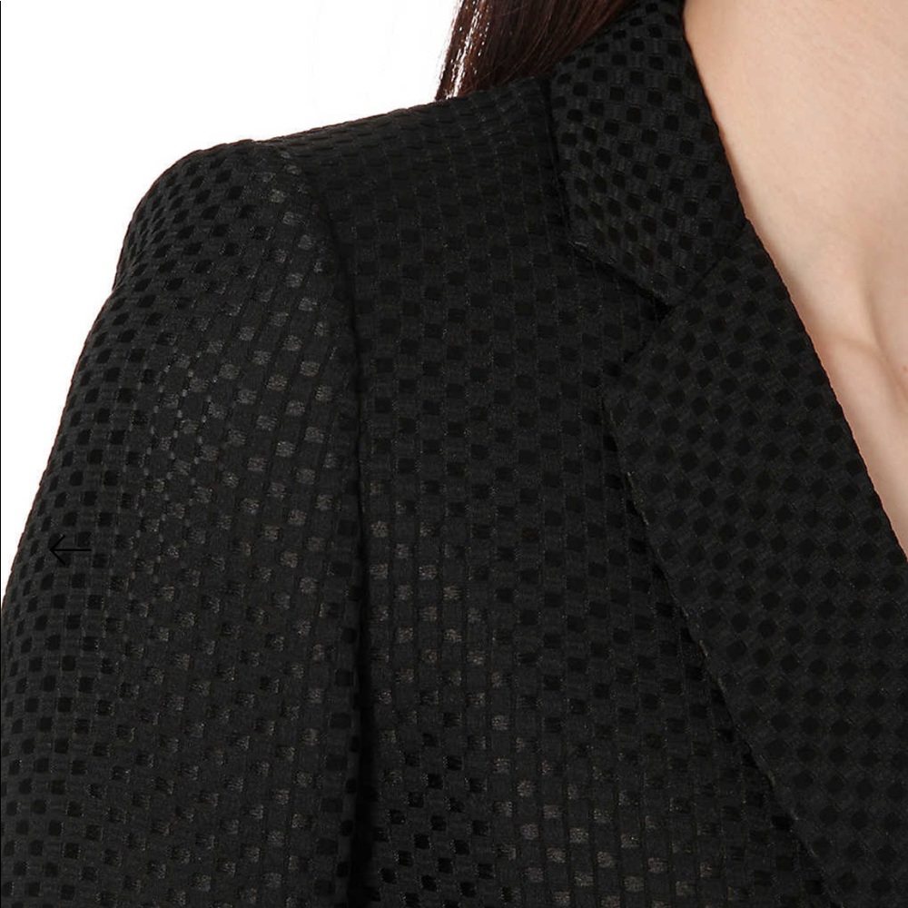 SANDRO paris  $590 black Verica textured blazer size 36 small - Picture 12 of 13
